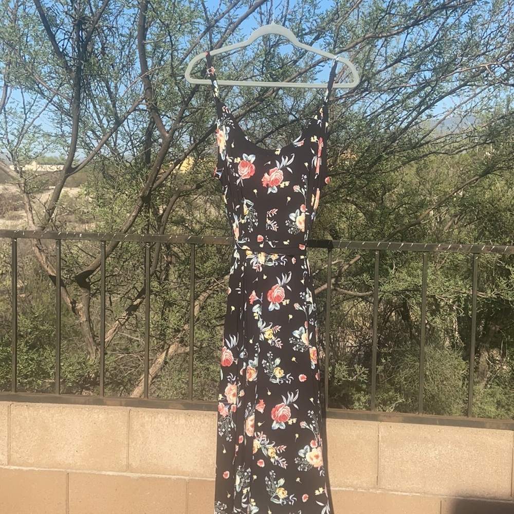 New Torrid Black Floral Summer Dress w/ POCKETS❣️ - Picture 10 of 16